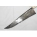 Antique Dagger Knife Old Hand Forged Steel Blade Camel Bone Handle Original B178